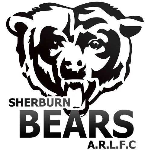 Sherburn bears rugby club logo