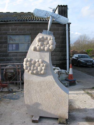 Sculpture in Village Centre