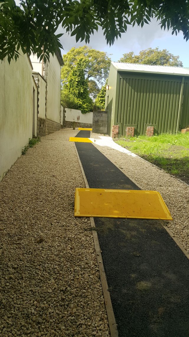 New Path at Scout Hut