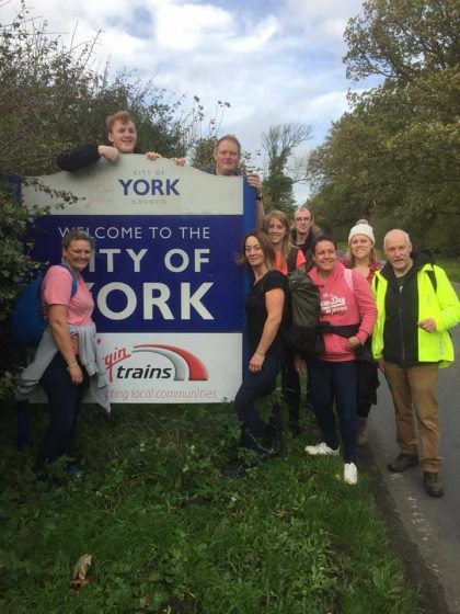 Aldi's Teenage Cancer Trust Sponsored Walk