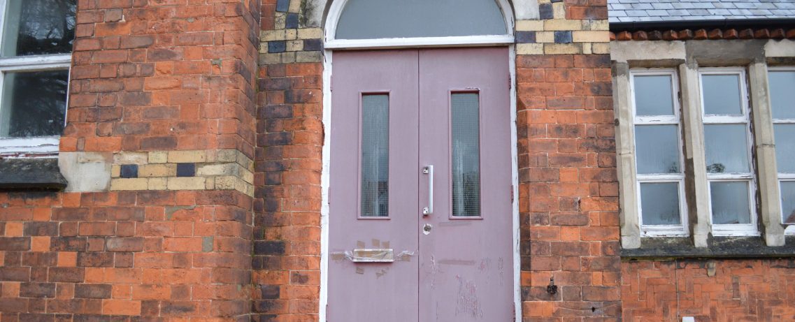 old girls' school front doors