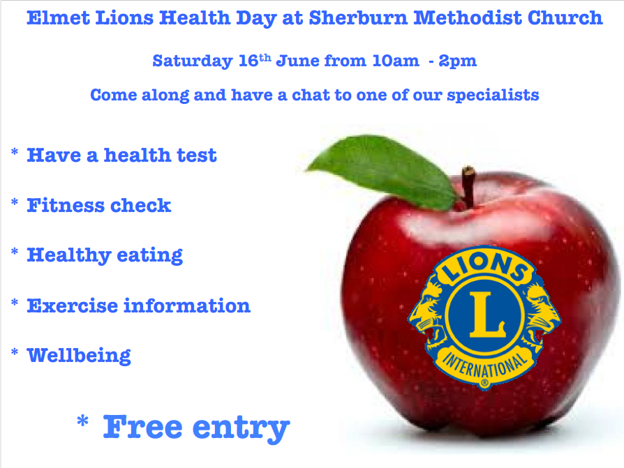 Elmet Lions Health Day