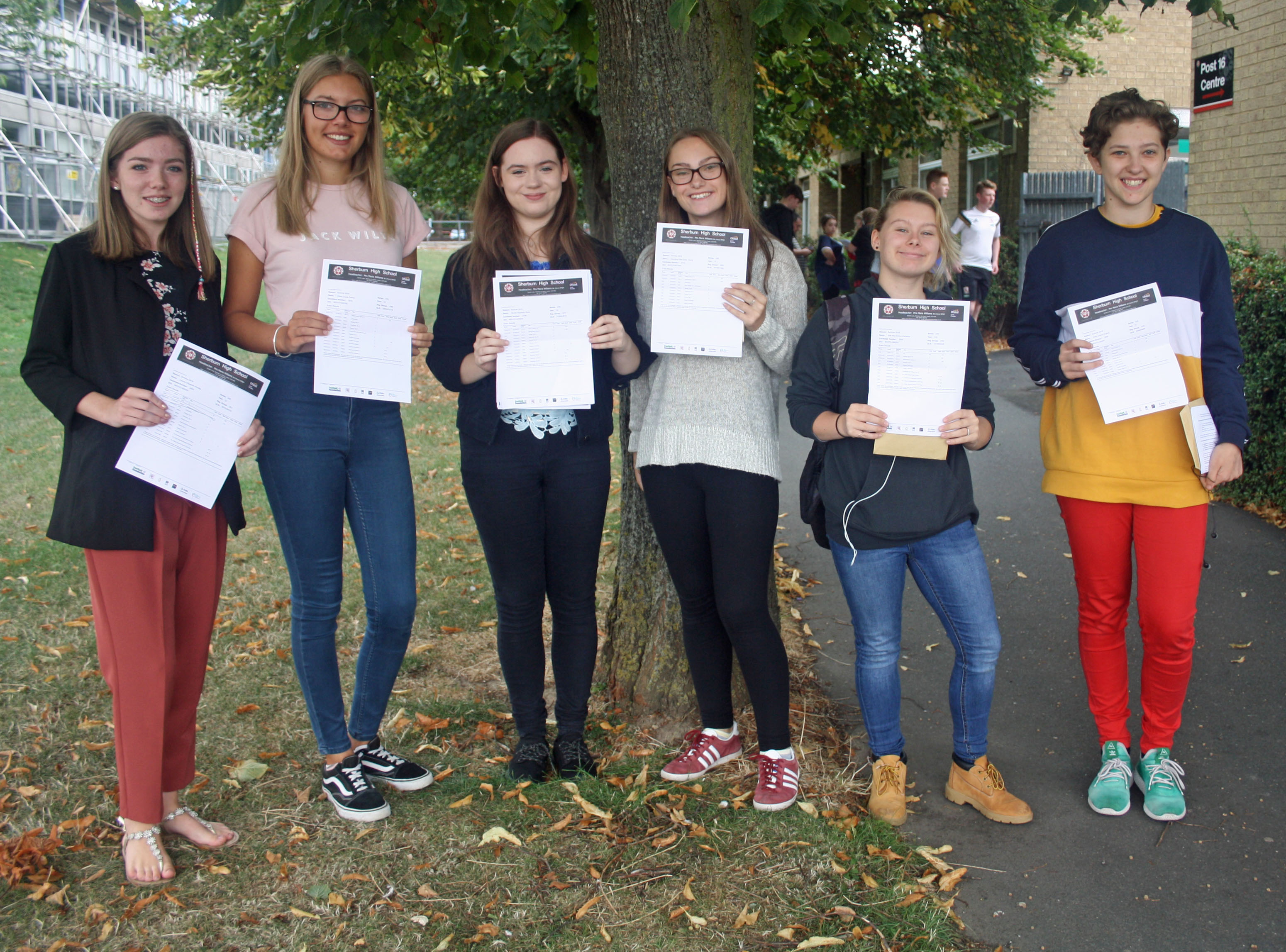 Sherburn High School 2018 Results: Outstanding Results!