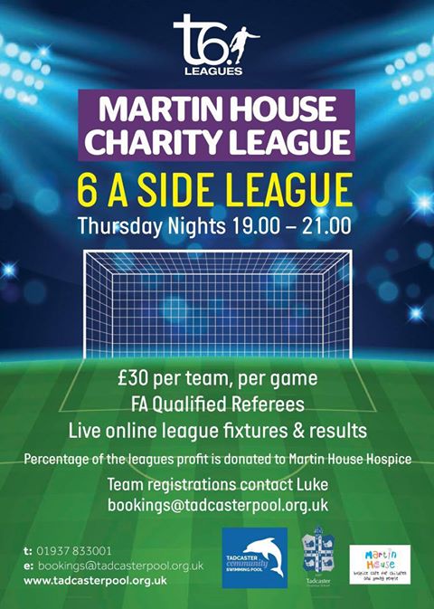 Tadcaster’s Martin House Charity Football League