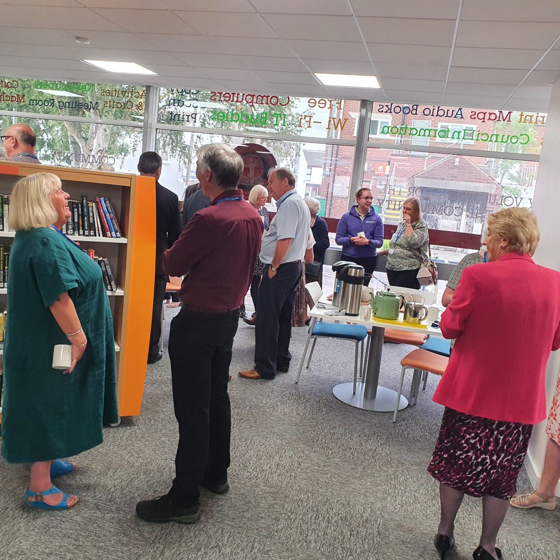Sherburn & Villages Community Library is officially Re-opened