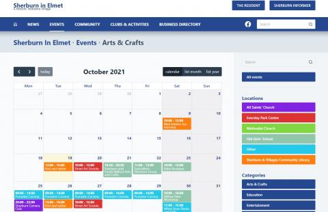 Find out what’s going on in Sherburn-in-Elmet as new easy to use community events calendar launched