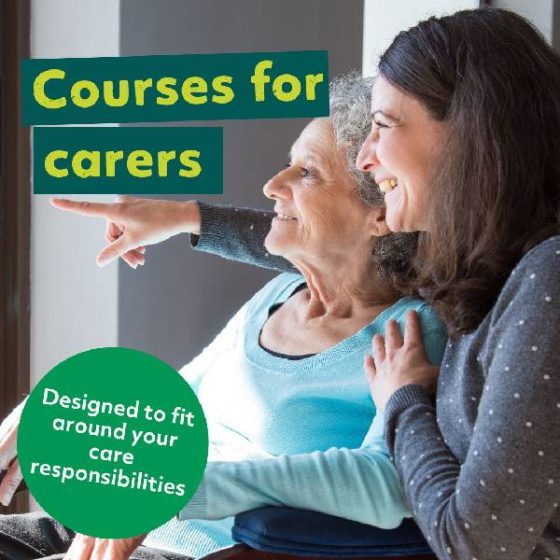 Caring for a child, friend or family member? Check out the WEA’s free courses designed to fit around your care responsibilities. It’s important to take time out for yourself. From literature to stress awareness, see what’s on offer today: