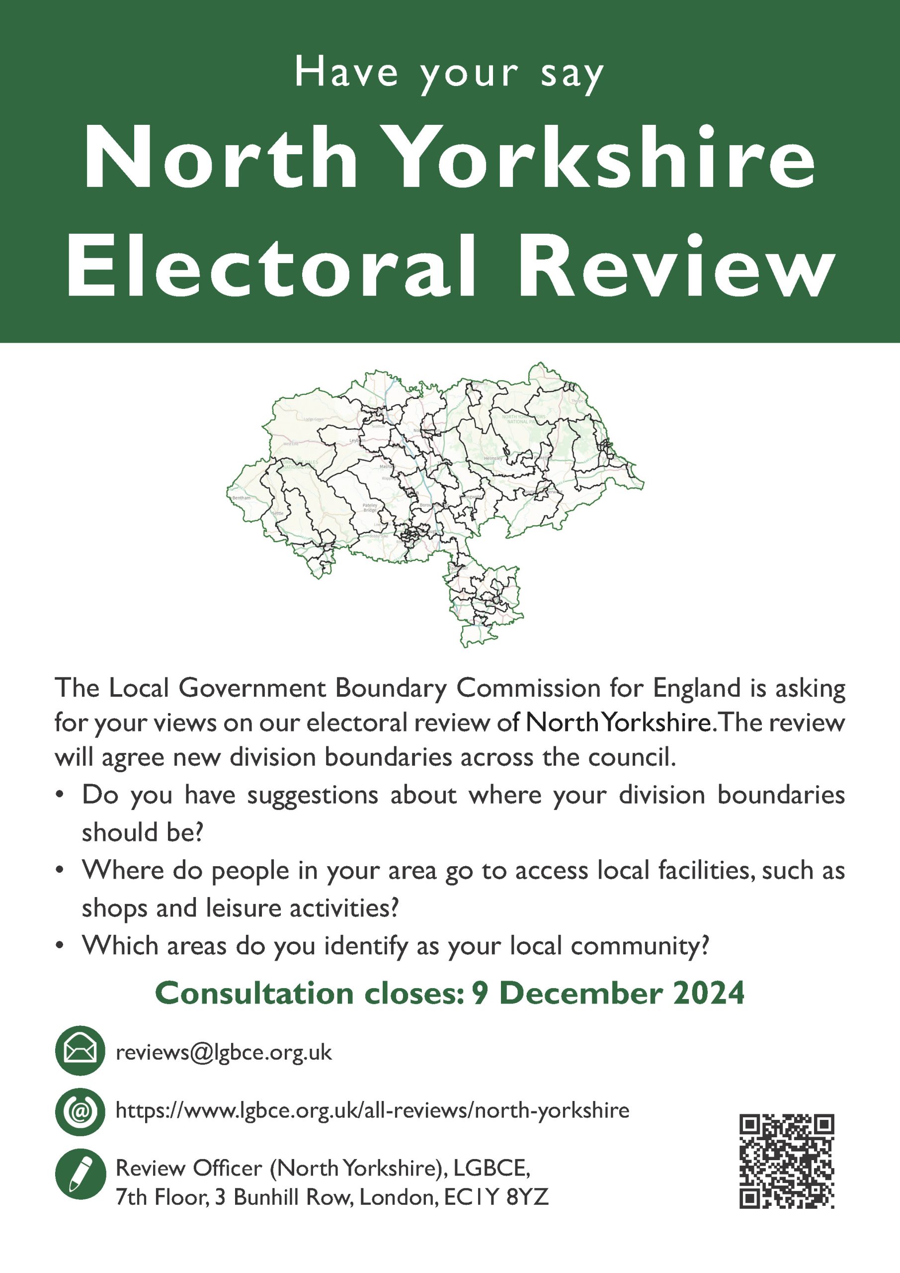 North Yorkshire Boundary Review - Initial Consultation